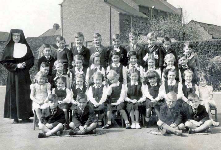 St Norbert's 1954 - Sister Bernard's class