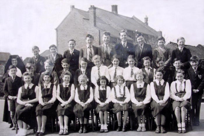 St Norbert's 1953 - Sister Monica's class