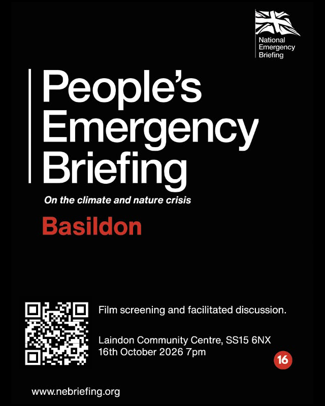 People's Emergency Broiefing - free screening - Basildon - 16 Oct 2026
