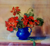 Edith Elliott - Geraniums